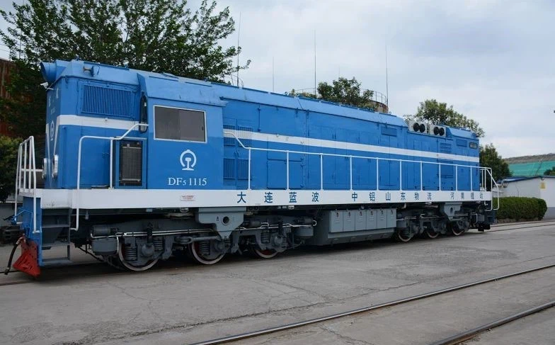 Regeneracja lokomotywy DF5 Diesel